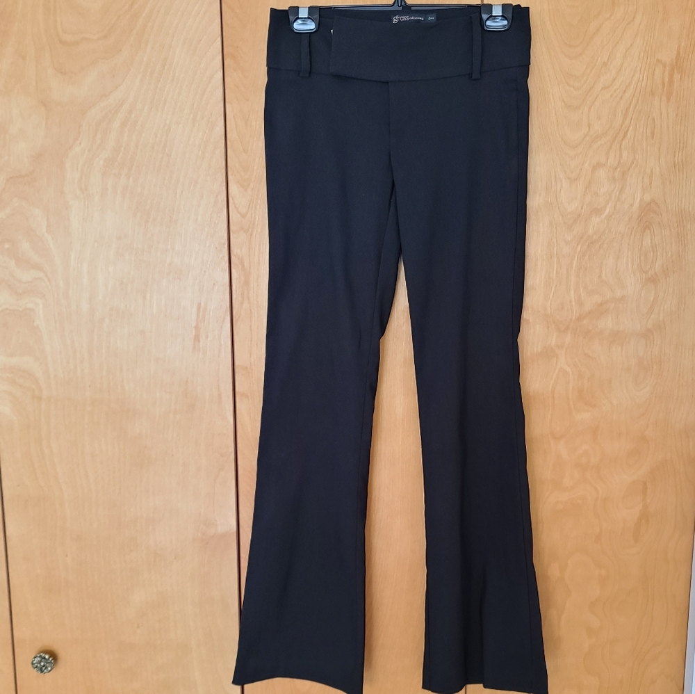 Grass collection dress pants black bootcut size 1